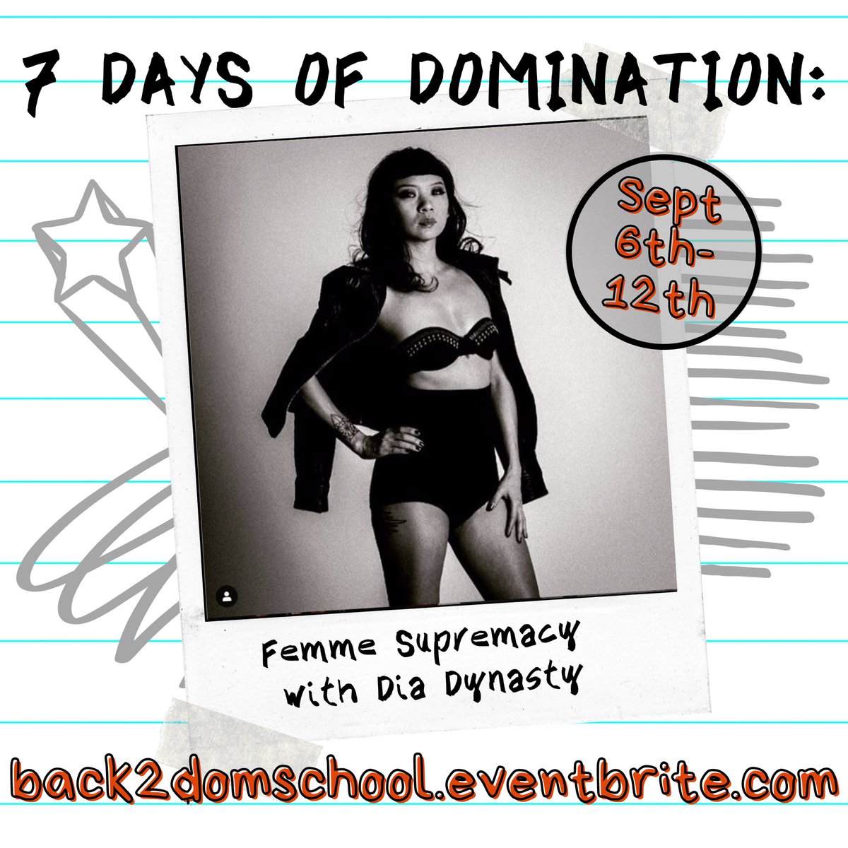 lolajeandotcom's tweet photo. Sharpen your pencils and get your notebooks ready. #7daysofdomination starts tomorrow. Discount for Sw #everydamnday
https://t.co/yklLwiTX0f
@MzNikitaReign @DominaDynasty @AmazonMaddox @YesMissShayla @ladyeuphorianyc @MsBettieBondage @VivienneVai @mistress_sybil @Audrey_Fatale https://t.co/qxYx8qlntu