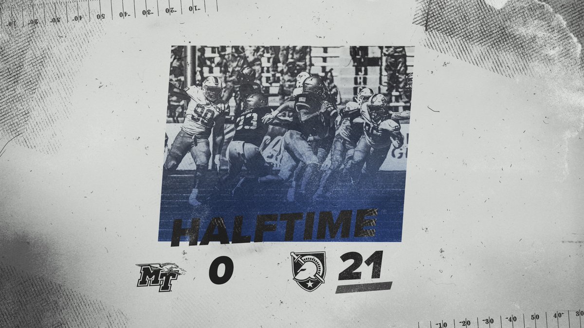 MT_FB's tweet photo. Blue Raider football's first half of 2020 is in the books.
#BlueRaiders | #EATT | #MTvsArmy https://t.co/VI4vj6cdqb