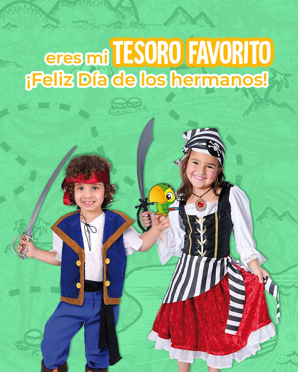 ¿Qué mejor forma de celebrar el día mundial de los hermanos que con Carnavalito? 😍
Queremos formar parte de tus recuerdos más bonitos.✨
Puedes contactarnos por WhatsApp al 📱0424-1572405
.
#Disfraces #DisfracesCarnavalito
#Carnavalito #VentadeDisfraces #DíaDelHermano https://t.co/rQKCVPg1lw