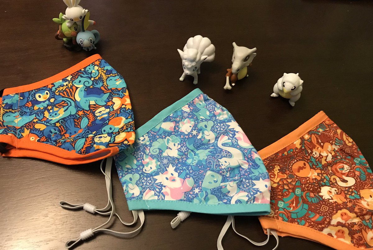 Missfranfran20's tweet photo. My @starsalts masks arrive!! They are so adorable! #teamsobble ๐ https://t.co/mNU1kcsWb2