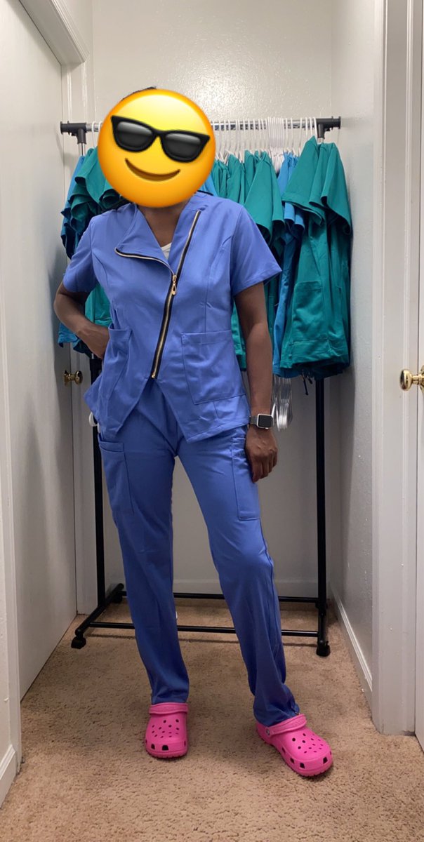Nikeee1997's tweet photo. You might not work in healthcare but a new customer  on your tl might . I run my own black owned scrub brand , it doesn’t take much but a RT to support #RT https://t.co/1CJg9vJ5Ar