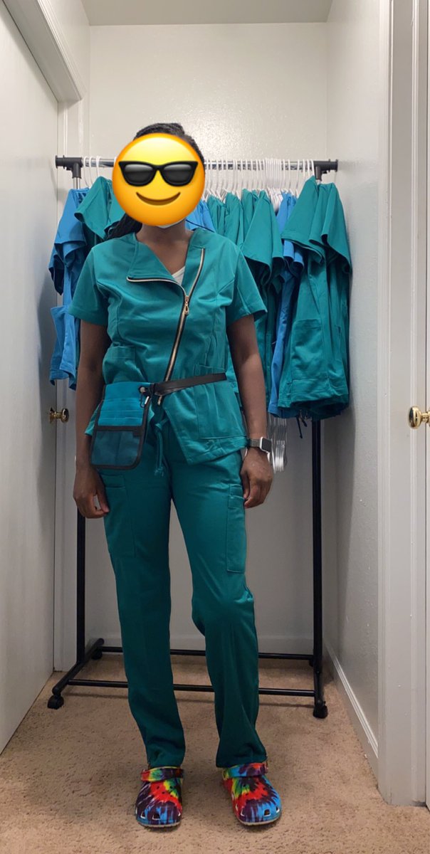 Nikeee1997's tweet photo. You might not work in healthcare but a new customer  on your tl might . I run my own black owned scrub brand , it doesn’t take much but a RT to support #RT https://t.co/1CJg9vJ5Ar