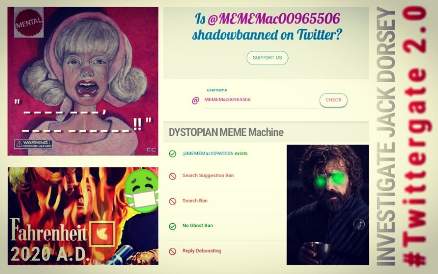 MEMEMac00965506's tweet photo. @Twitter @jack

#YearZeroPartTwo #Twittergate https://t.co/HBQJalcxcv