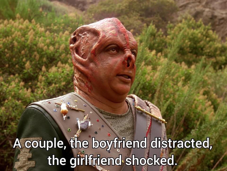 Neil Shyminsky I Ve Commented Before That Star Trek S Most Prescient Prediction Was Communication Via Memes In Darmok So It Was Only A Matter Of Time Before Someone Started Making These