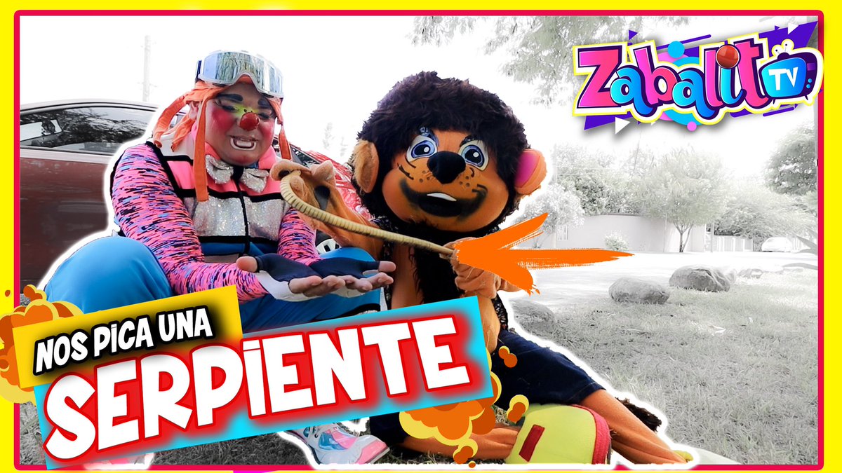NUEVO VIDEO ya es SÁBADO #Zabaliamigos y adivinen qué NOS PICO UNA SERPIENTE 😫
Disfruta de esta Loka Aventura ⬇️⬇️⬇️⬇️

youtu.be/PGD3g-TOTM4