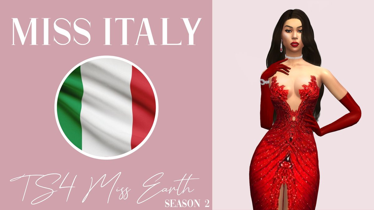 AndieTheSim's tweet photo. Valentina Ricci, 24, Miss Italy. A creative and family friendly foodie, Valentina owns "Da Nonna", an Italian restaurant dedicated to her grandmother. Creative in and out of the kitchen, she spends her free time painting and cosplaying with her brother and sister. #TS4MEAPP2 https://t.co/kHwiEvLz28