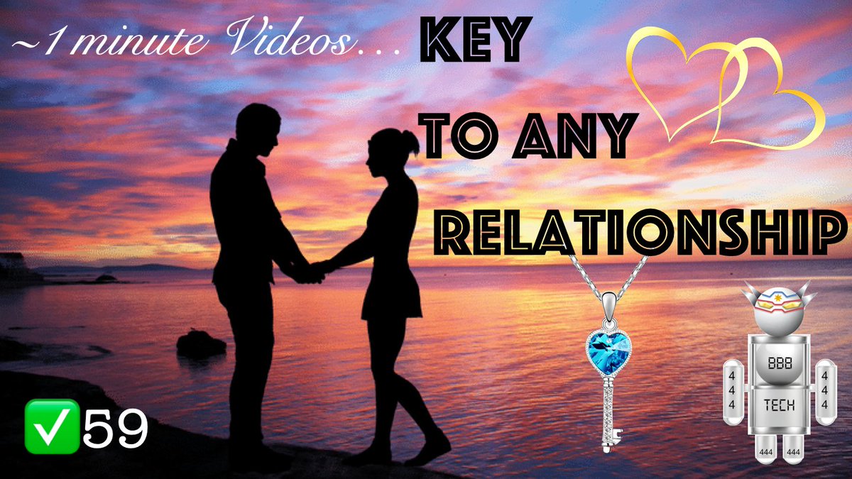 Bb8Tech's tweet image. ✅key to any relationship - ✅BB8Tech - ✅59 - The two vital keys to any relationship discussed - youtu.be/wbX5O7Plb8o