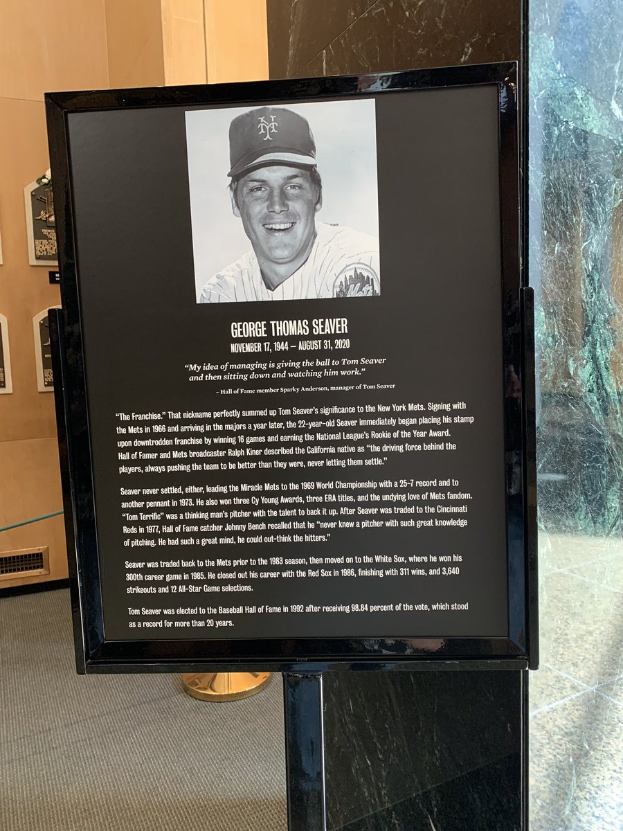 A friend of mine is in Cooperstown today. Thought you would like to see their display.