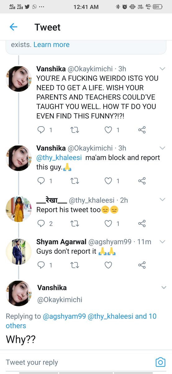 agshyam99's tweet photo. #stopreporting guys 🙏🙏 https://t.co/CmRAScW9Qu