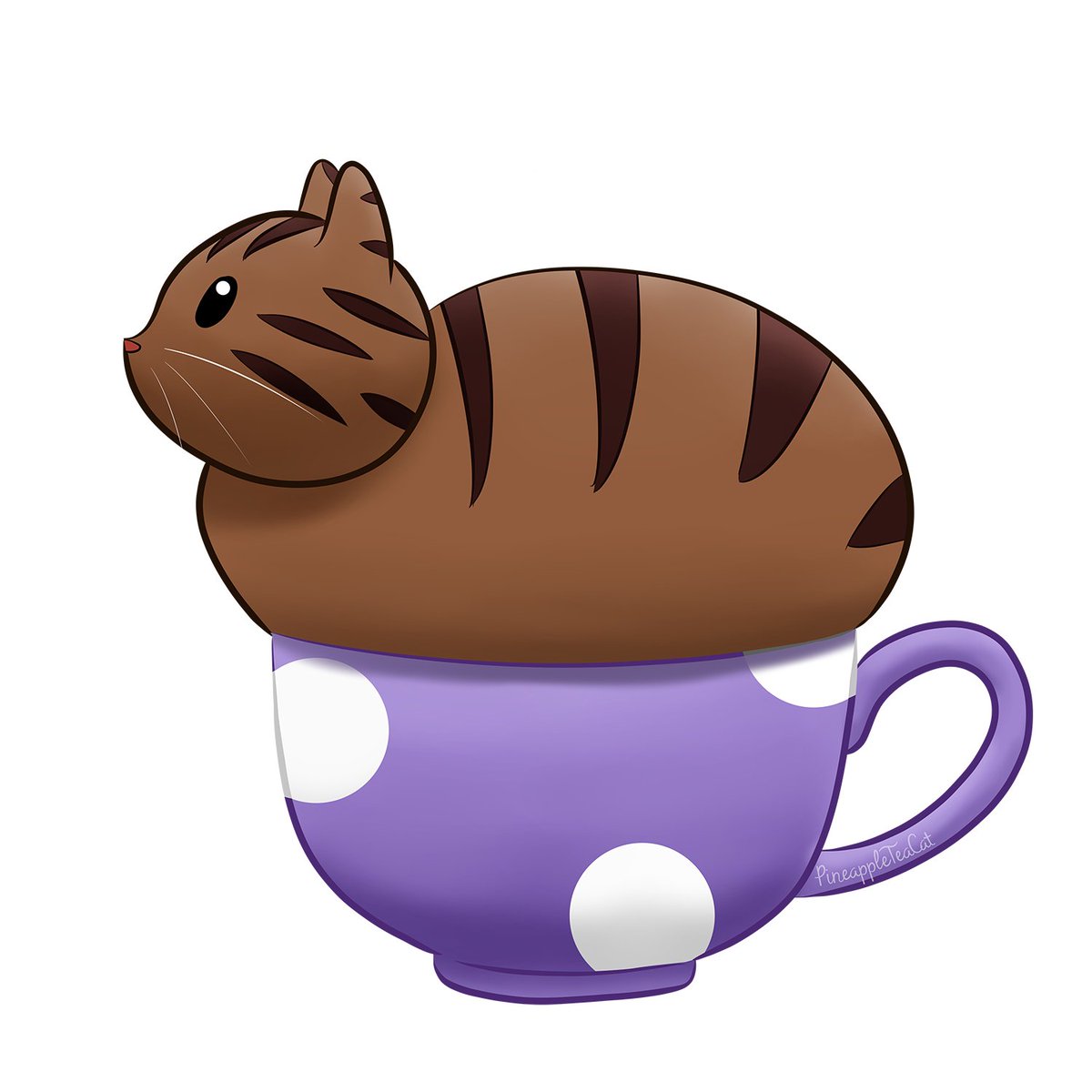 PineappleTeaCat's tweet photo. Teacup Cat- Brown Tabby #art #cat #cute #digitalart #digitalpainting #tea #teacup #tabby #tabbycat #catart #catpainting #artist #kitty #kittea #catlovers https://t.co/Tr7eTIWJMr