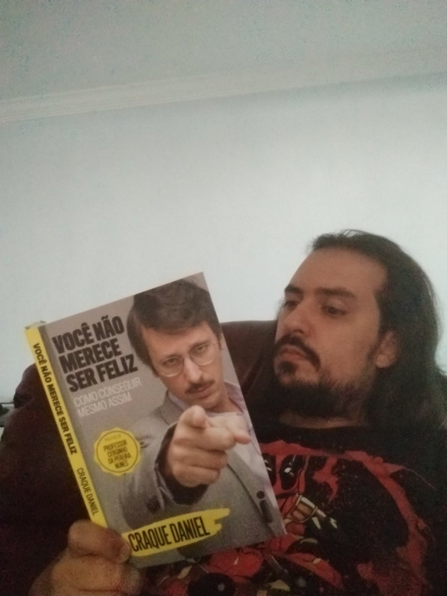 willsparrow's tweet photo. Estou aqui lendo as sábias palavras de @DanielSFurlan neste sábado que não traz felicidade alguma #VocêNãoMereceSerFeliz #CraqueDaniel https://t.co/FqFkSScl7W