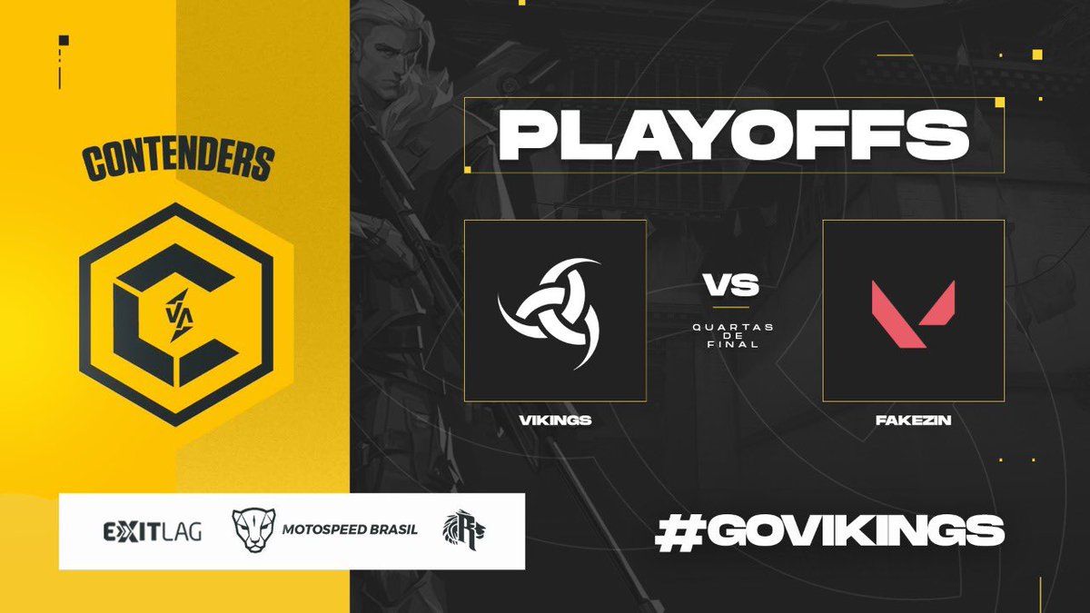 VikingsKR's tweet photo. QUARTA DE FINAL DA CONTENDERS @SouRivals
O dia chegou. Os playoffs chegaram. É tudo ou nada. Tá bom, bora para as informações: Hoje às 17h contra a #Fakezin.
📺 https://t.co/bBI4DzaEgt
#GOVKS🙅🏽♂️ https://t.co/u4KkayNuSj