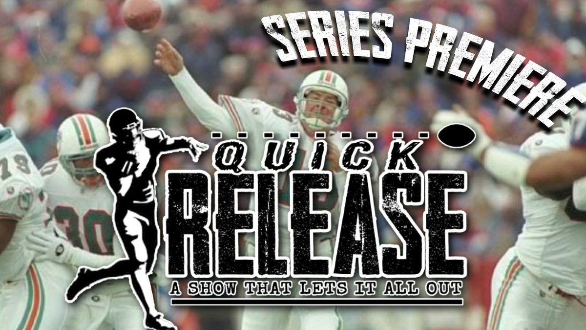 4thAndInchesNFL's tweet photo. NEW SHOW!!
Quick Release
Series Premiere

With the extra greasy Italian/Sicilian blend of: @MrStrongStyle &amp; @DolphinsRuleAll

LISTEN:
https://t.co/tKy9TYvUPt https://t.co/wwMLZsZ9vP