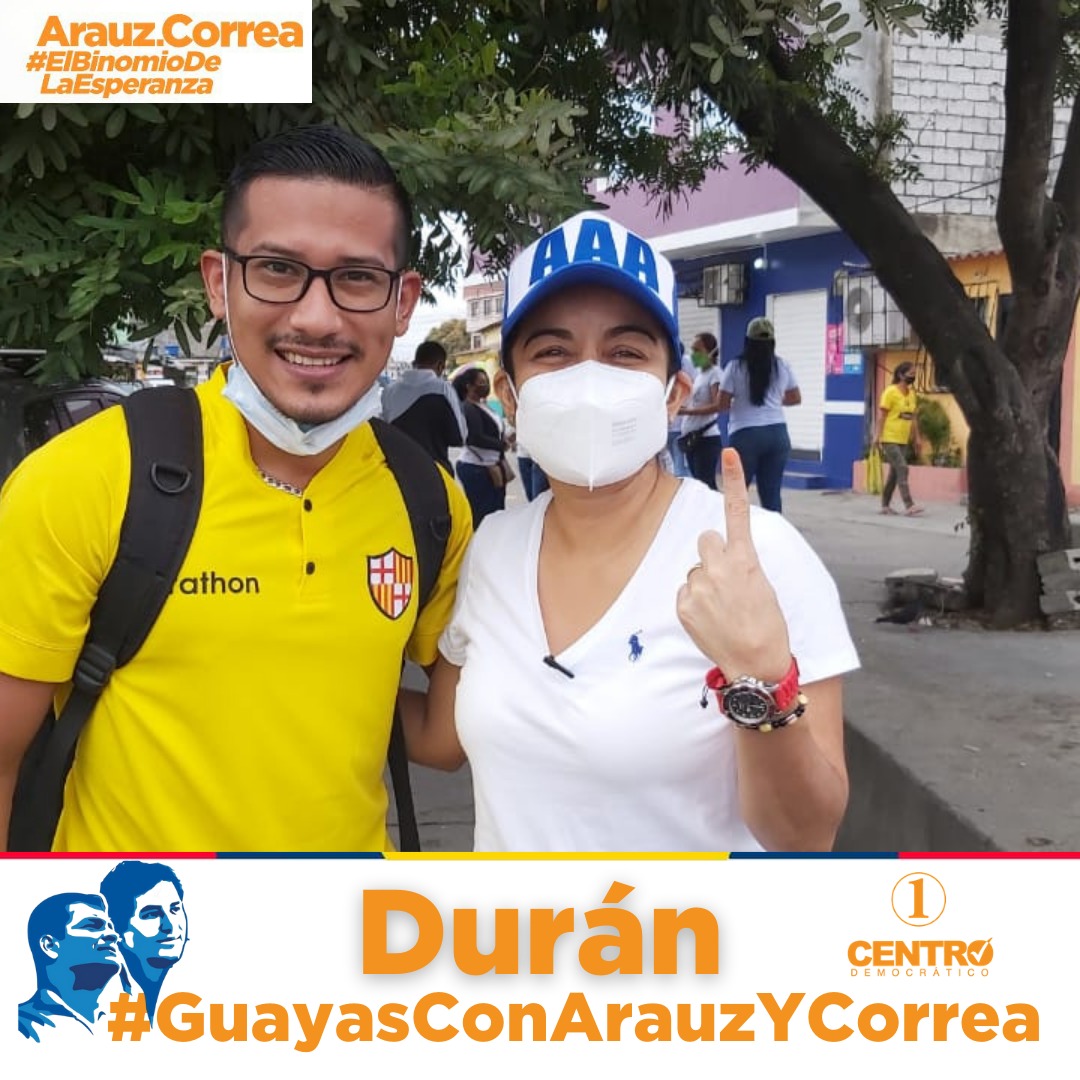JoseChoezB97's tweet photo. #GuayasConArauzYCorrea⁣
Los jóvenes tenemos nuestro representante para este 2021 @ecuarauz es el ejemplo de lo lejos que se puede llegar si tenemos un gobierno que se ocupe del futuro de todos⁣ 
#ElBinomioDeLaEsperanza
@MashiRafael 
@Alexandra_Arce 
@FerdinanAZ87 
@AbMonica1 https://t.co/VghT74MN5X