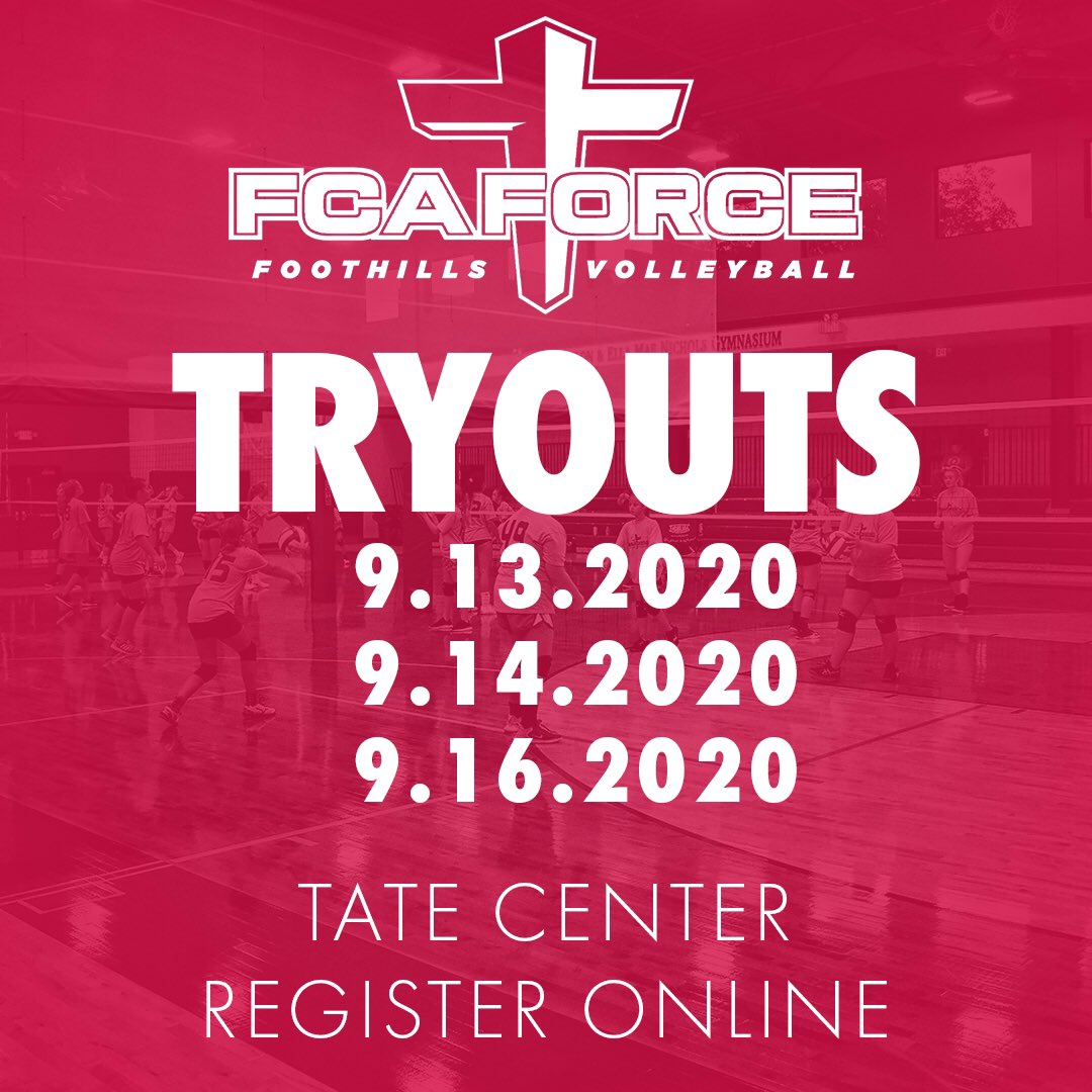 FCAForceVB's tweet image. Time for tryouts!!