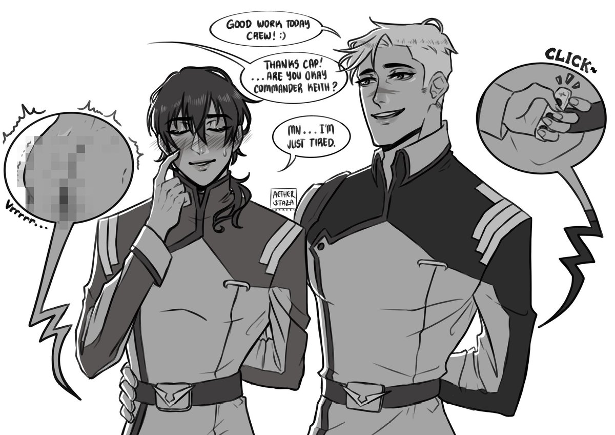 August's NSFW Sketch [Censored] is #Sheith playing with toys 😉👌💕

Please be professional boys. 👀💦