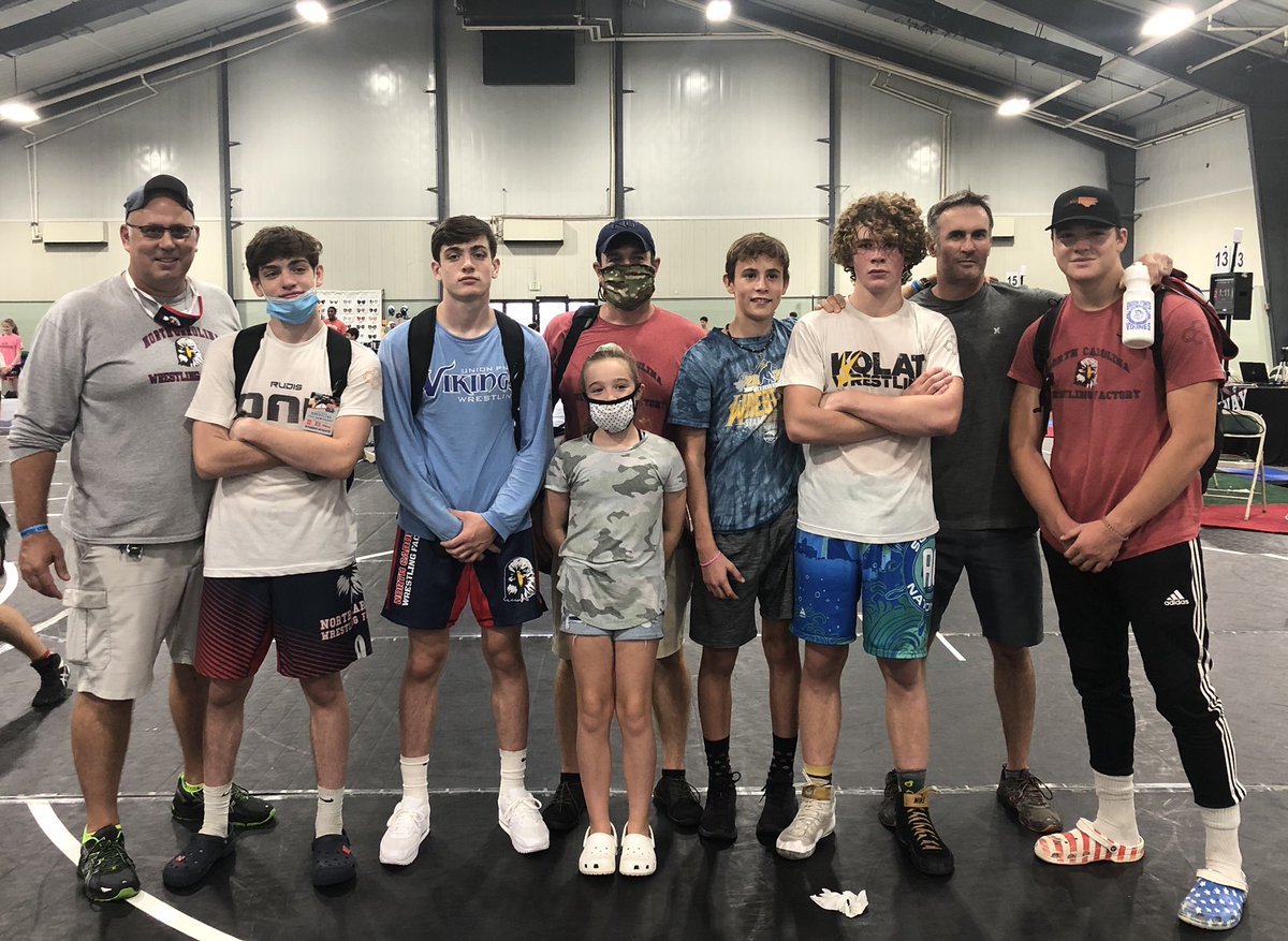 ncwrestlfactory's tweet photo. What a fun weekend of wrestling. Thank you to all the NCWF wrestlers and families that made the trip to Perry Georgia to compete in the Coach Carrs Category 5 Chaos tournament and duels. 
#factorytrained #factoryfamilyroadtrips https://t.co/2vmJqZxklf