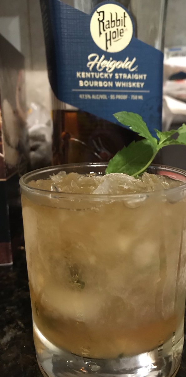 Dsb7582's tweet photo. Home social distant Derby Party Mint Julep! #KyDerby #Rabbithole https://t.co/DTK2epbDwy