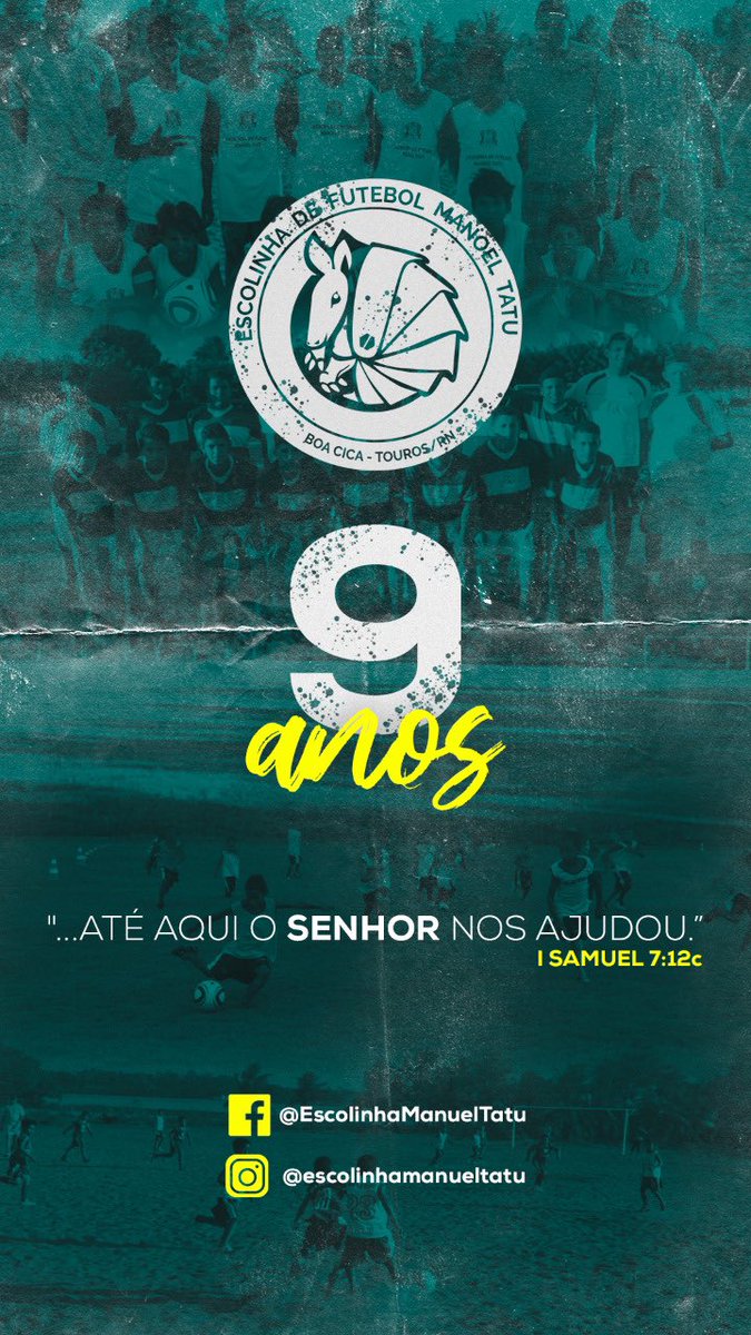 JPauloM11's tweet photo. Meu projeto social em Boa Cica , está completando 9 Anos,eu só tenho a agradecer a Deus e a os amigos que tem me ajudado a manter vivo o sonho da garotada . Deus abençoe todos vocês . Deus tem feito maravilhas neste projeto.
#EFMT #TocaDoTatu #Tatuzinho
#BoaCica https://t.co/r9lHAU7Lgo
