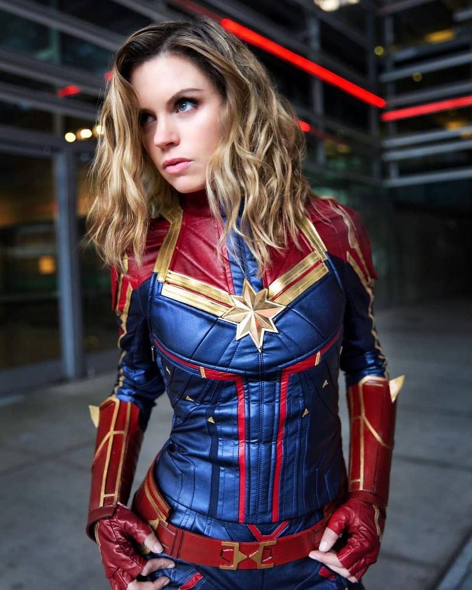 Armored Heart Cosplay Captain Marvel #cosplay #sexy