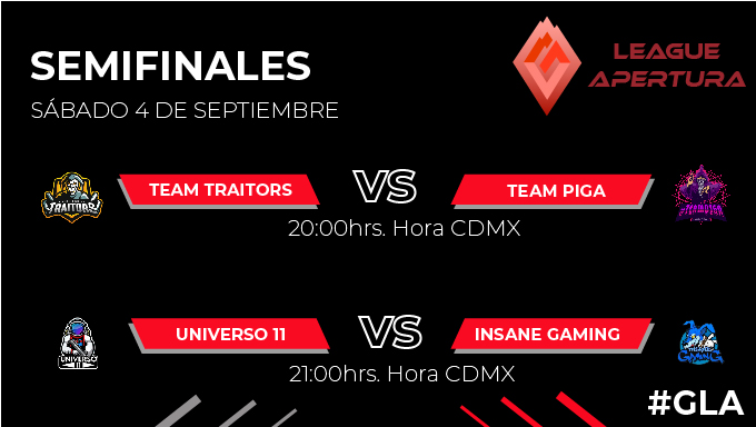 Y hoy conoceremos a los finalistas en esta temporada de APERTURA. ¡Los dos primeros en obtener el pase a la #GRANDCUP! Buena suerte clanes.

<a href="/TTraitorsCR/">🤡𝓣𝓮𝓪𝓶 𝓣𝓻𝓪𝓲𝓽𝓸𝓻𝓼 🤡</a> vs <a href="/teampiga/">#TeamPiga</a> 

<a href="/clanuniverso11/">Universo 11</a> vs <a href="/InsaneGamingARG/">Insane Gaming 🤍💙</a> 

¡AMBOS PARTIDOS SERÁN TRANSMITIDOS!