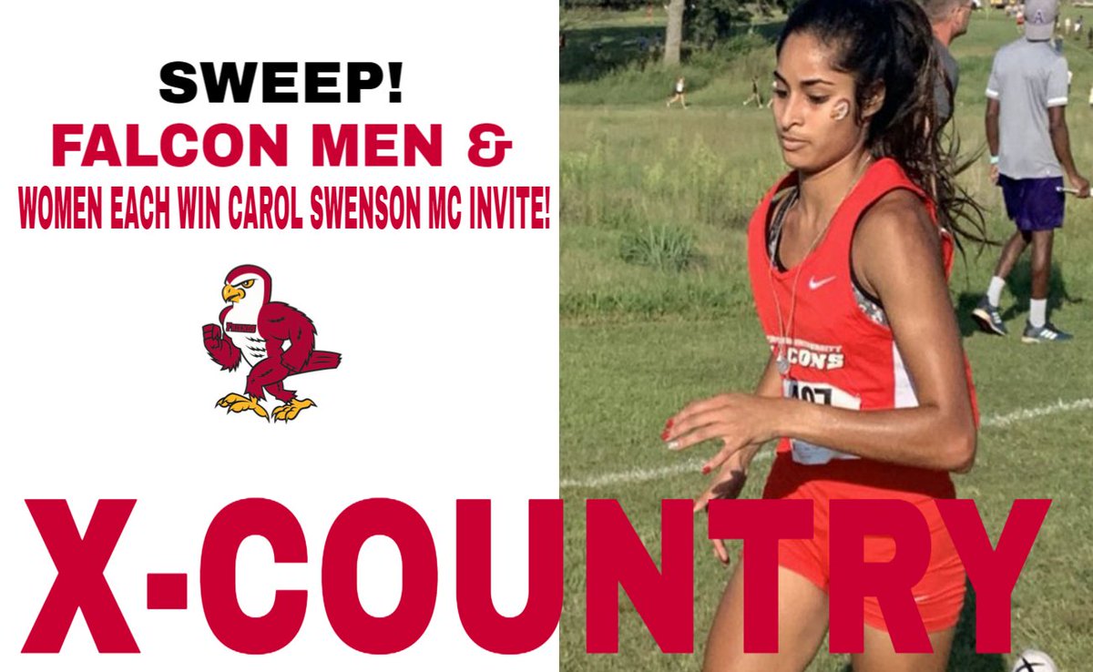 FriendsFalcons's tweet photo. .@aubry_donley wins the women's meet as @FriendsUXCTF SWEEPS 🧹🧹 the Carol Swenson MC Invite! #TalonsUp https://t.co/RrevBS1JNn