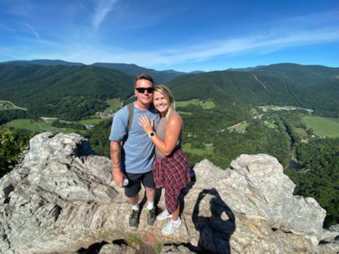 mackenziejjm's tweet photo. We’re engaged !!!!!! ♥️ https://t.co/vOscUfJhsP