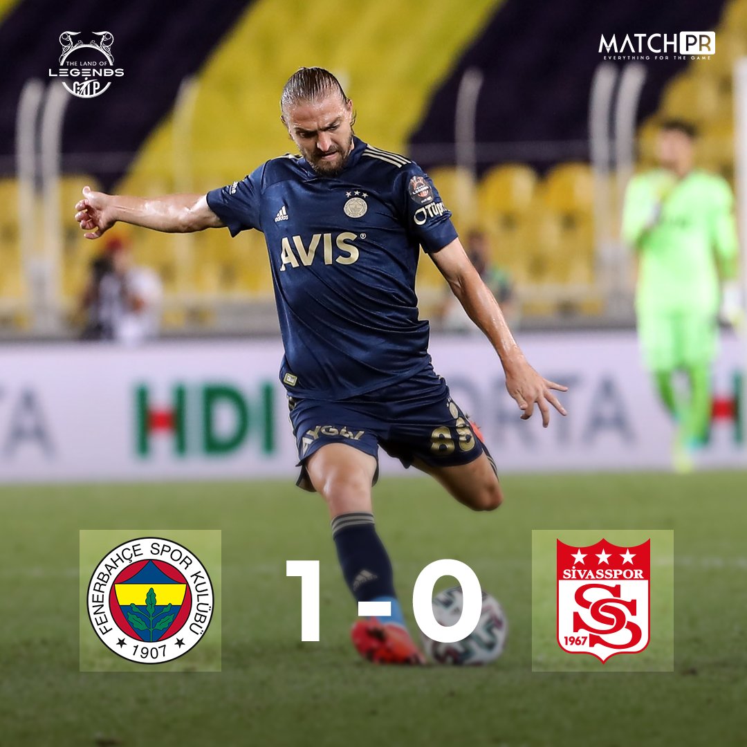 FenerbahceTP's tweet photo. The Land of Legends finalinde Fenerbahçemiz, Sivasspor'u Caner Erkin'in golüyle 1-0 mağlup ederek şampiyon oldu. Tebrikler takım! 💛💙 https://t.co/98FrJMjxnX