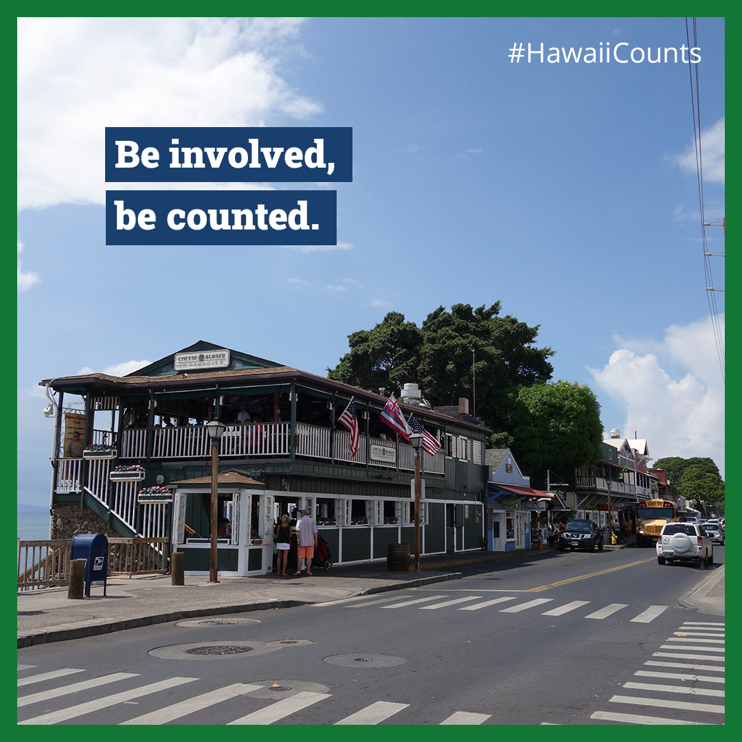 HawaiiCounts's tweet photo. Be involved, be counted. Do your part to make long-term changes for your community by being counted in the 2020 Census. 💪

Visit https://t.co/YTLnSatWz1 today! https://t.co/MJzxzjofbh
