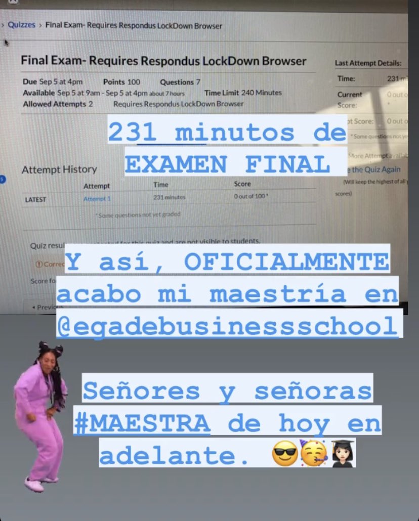 gabygavica's tweet photo. Pues sí- les voy a presumir. A veces es justo y necesario.
Plan #KarimeMacías #MeMerezco 😂
🤓 #MBA @egade #GRADUANDA https://t.co/MmEdfc5OMw