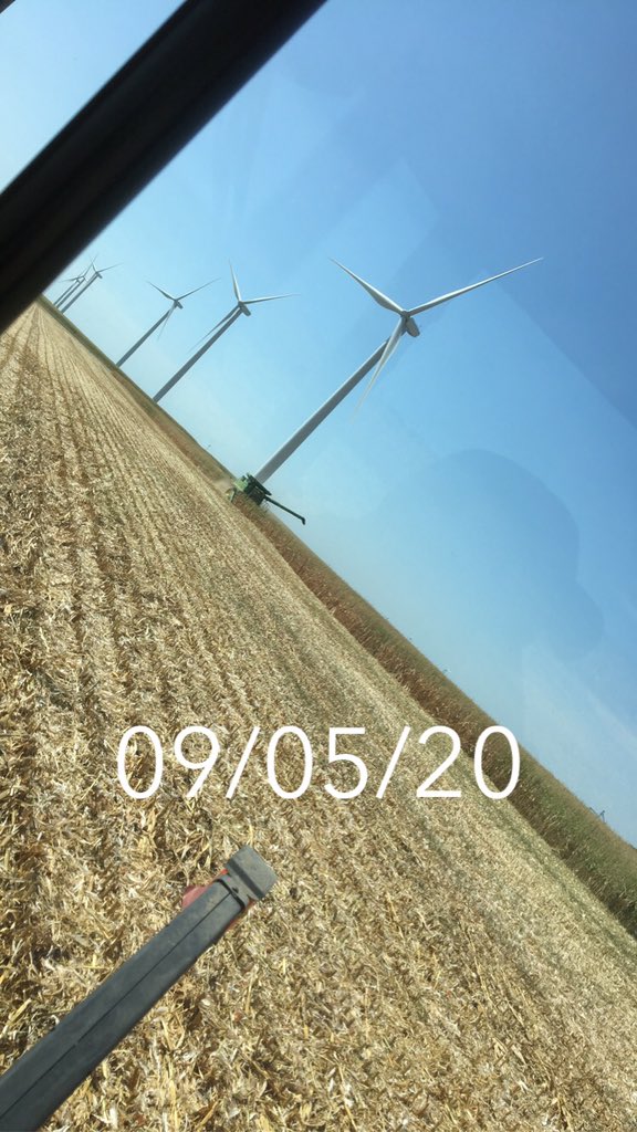 NeesGarrett's tweet photo. Harvest 2020 is underway https://t.co/HwyLrnDv3n