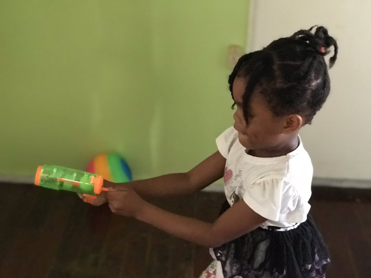 DalveyG's tweet photo. Her first gun 
#demfiknow https://t.co/6sDo58l92Z