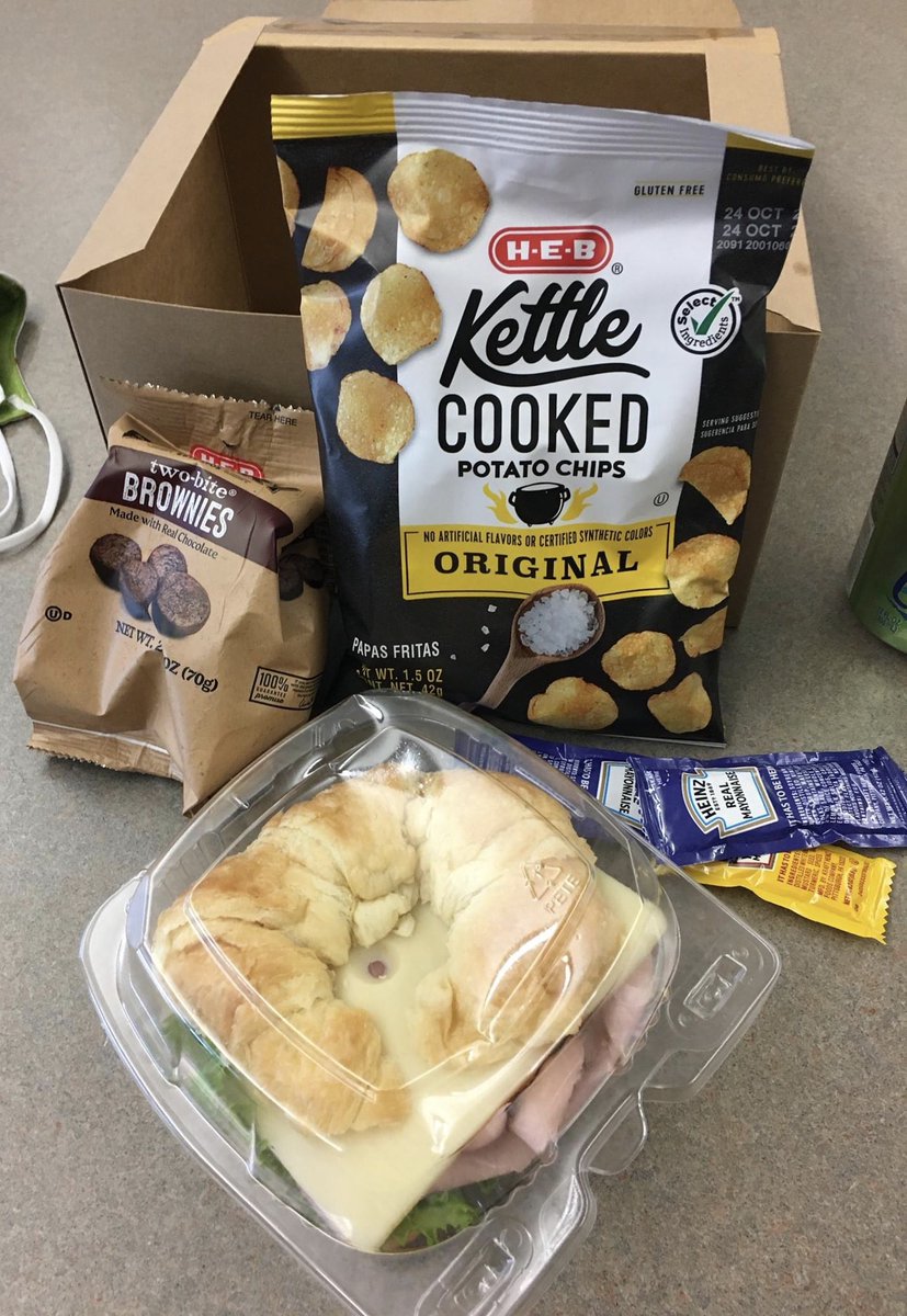 McLain_Teach's tweet photo. It’s the little things that mean so much💗 Lunch provided to all staff @HumbleISD_ASE by @homelovegroup and a heart touching note from a family.  @CaraMahaffey7 #BeTheLight #virtualteaching #ASEstrong #relationships https://t.co/i1b5XUGTve
