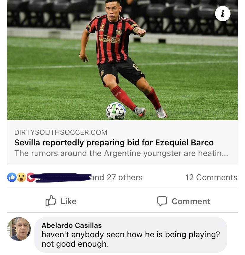 ATLUTDFacebook's tweet photo. He’s not good enough, therefore he capable of being sold for millions on millions. Makes sense. https://t.co/zXqcVN5Ay5