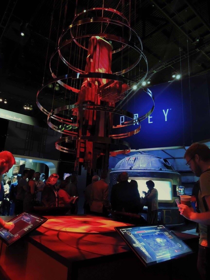 Wonder_Phoenix's tweet photo. Found some pictures of our 2016 E3 booth for Prey and what a look 🤩 https://t.co/nVsfnm6zHK