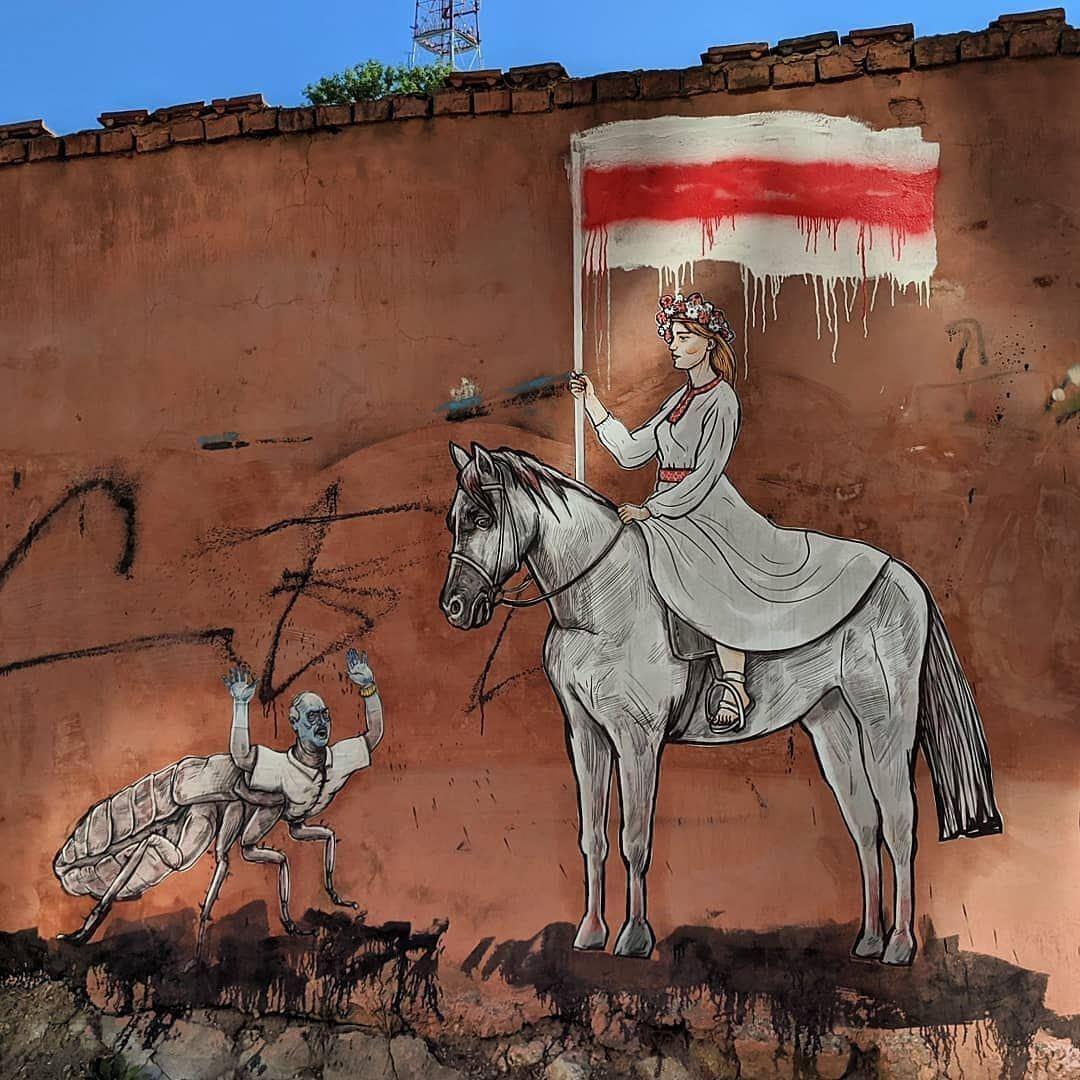 franakviacorka's tweet photo. Street Art in Lviv, Ukraine https://t.co/hEK1VTivUM