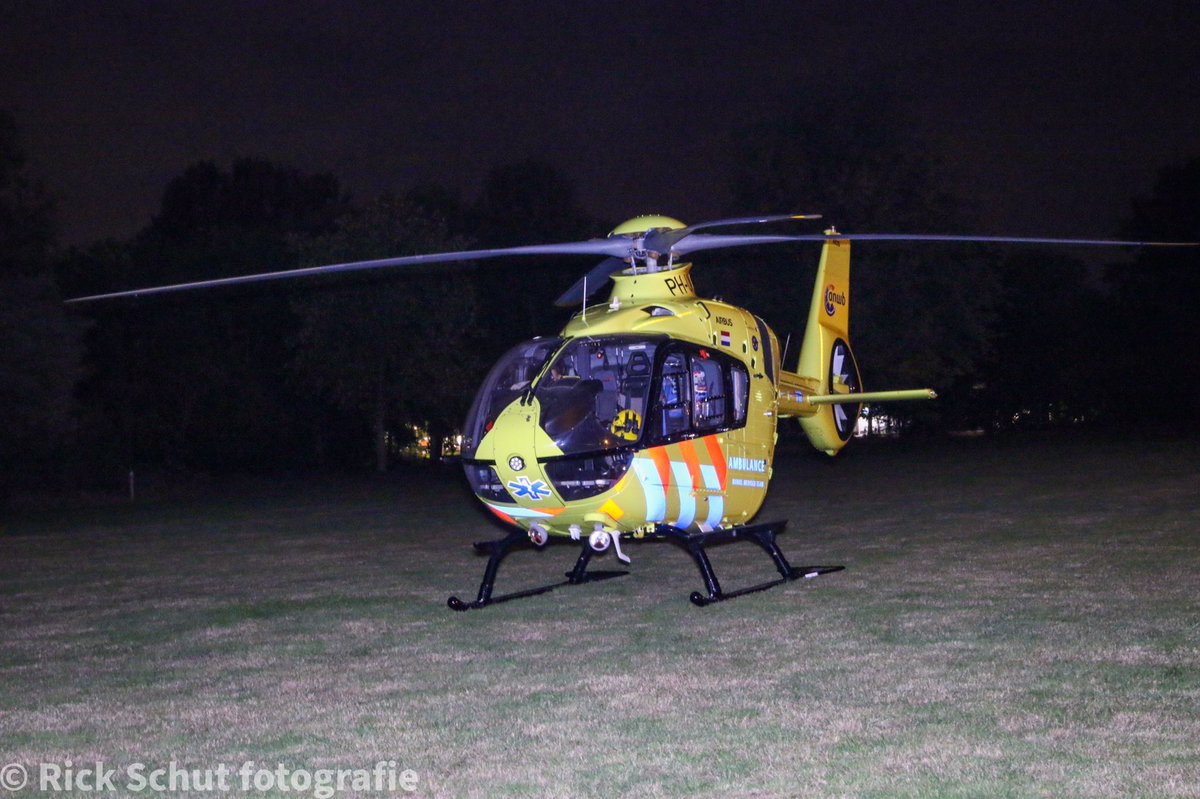 Melding ambulance Noorderlaan Apeldoorn inzake traumahelikopter