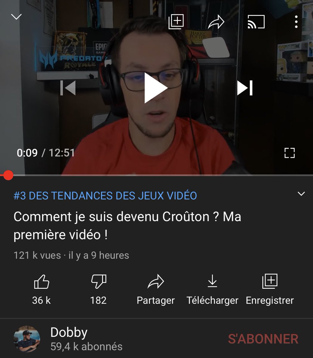 DobbyElfe_'s tweet image. Attends quoi ? 121 000 vues et je pop dans les tendances Jeux Vidéo c’est insane 😭❤️ Les boss merci 🙏