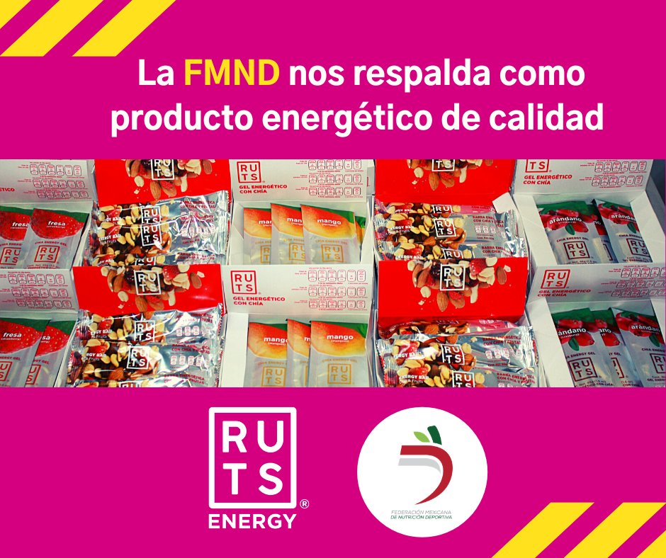 La <a href="/FMNDmx/">FMND</a> busca fomentar la buena alimentación no sólo en los deportistas de alto rendimiento sino también con los amateurs.

¡Energízate solo con productos de calidad! 😃💪🤙 #FMND #RUTSEnergy #Nutrición #Deporte #NutriciónDeportiva