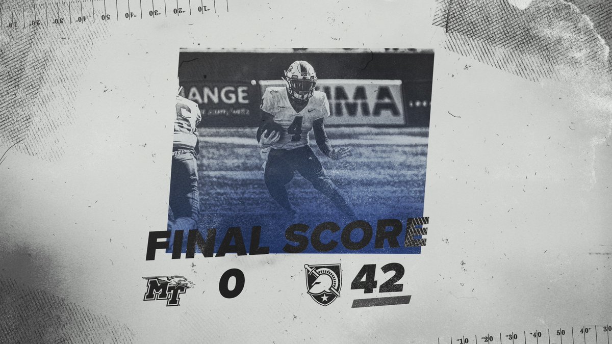 MT_FB's tweet photo. Tough one to start the 2020 season. MT will be back in action in two weeks for the home opener against Troy.
#BlueRaiders | #EATT | #MTvsArmy https://t.co/dUmeOjT4RK