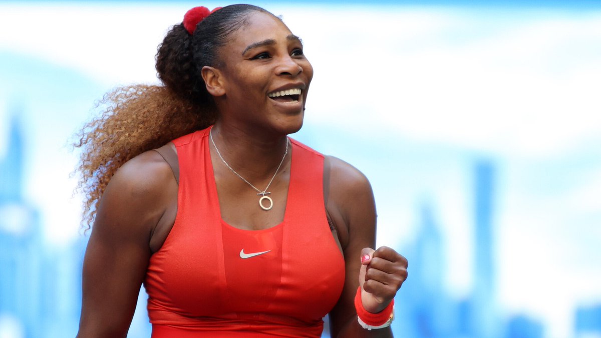 usopen's tweet photo. 😃 Nothing but 😃s after that win 😃

@serenawilliams I #USOpen https://t.co/BAhvCVvP9H