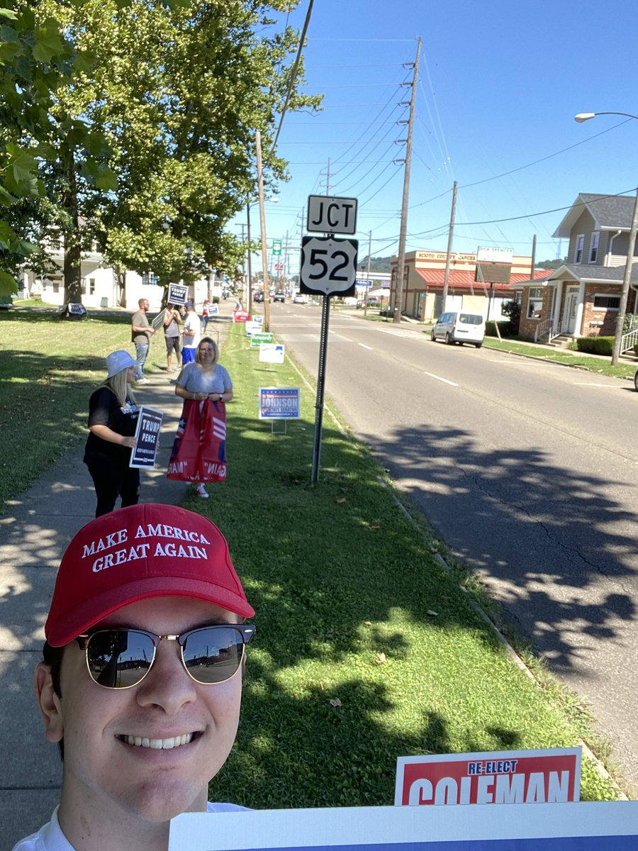 SciotoYRs's tweet photo. Thanks to everyone who came to support our Scioto GOP candidates today at Tracy Park! The event was a great success, and we plan on holding another in the near future! #GOP #Trump2020 #LeadRight2020 https://t.co/oTMAF5HrLl