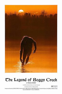 This creature is the Swamp ape, Skunk ape or Florida swamp ape. If you know the iconic 1972 movie The Legend of Boggy Creek (which recounts supposed events of Fouke, Arkansas), it pertains to accounts said to be of this kind of animal.