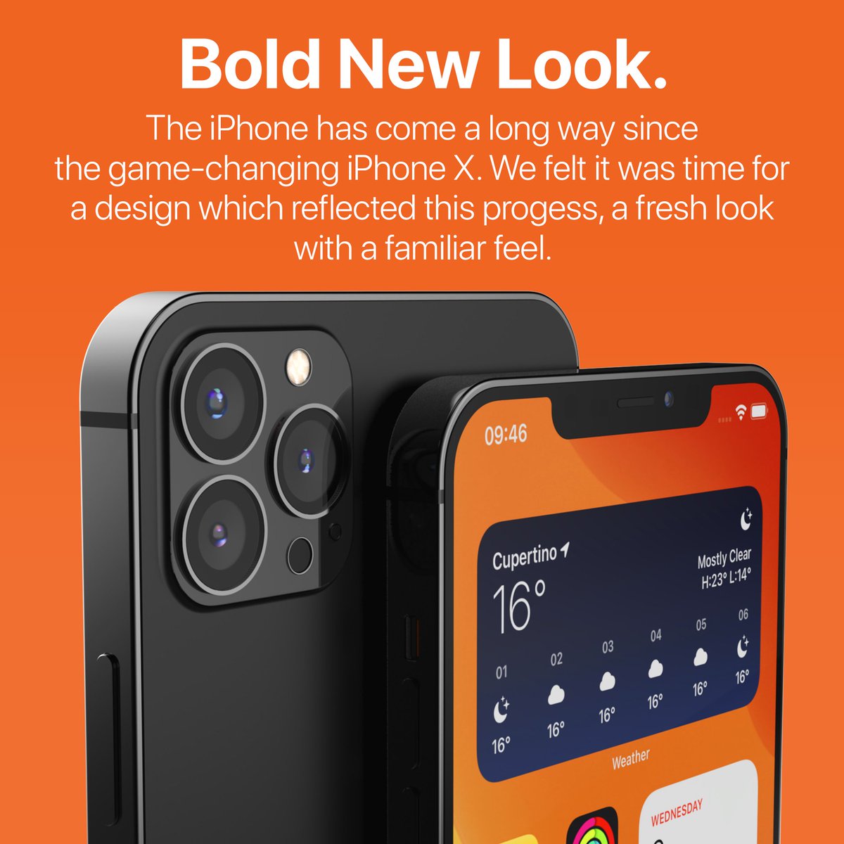 ZONEofCONCEPTS's tweet photo. The iPhone 12 can't be far away now! Whilst its looking like it'll be an October event, its also looking like quite an underwhelming upgrade 😕 What are you all hoping for most in the iPhone 12 lineup? https://t.co/GwS0MjK3NQ