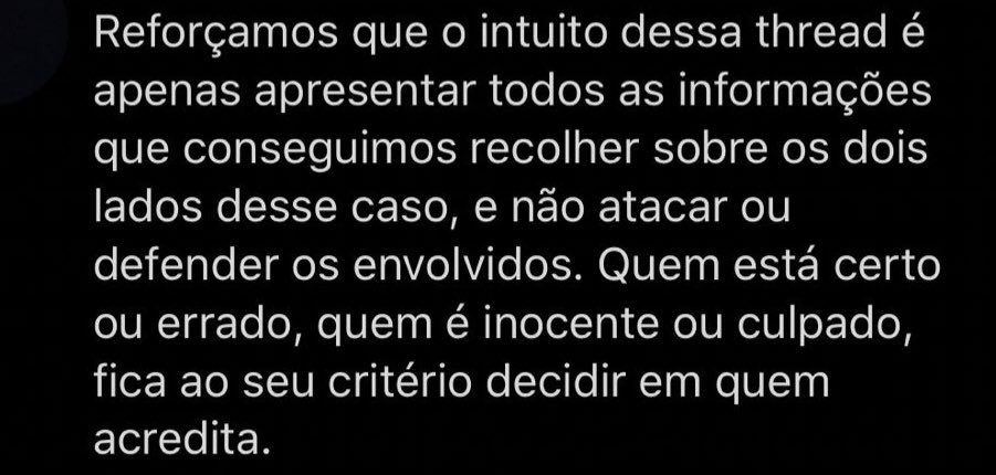 bunchdark's tweet photo. @seohistae Leia a thread de novo! Se você tiver alguma prova dele sendo racista, me manda na dm que eu incluo na thread. Ainda ressaltamos que: https://t.co/0rxBid3ndM
