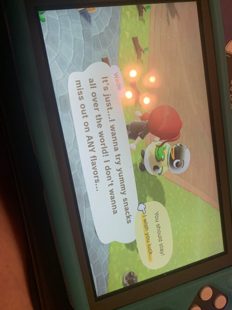 theemobcrbie's tweet photo. wade is leaving. if anyone wants him, please dm me 🖤🖤 #acnh #AnimalCrossingNewHorizons #villagerinboxes #animalcrossing https://t.co/Y7fcpA1dXk