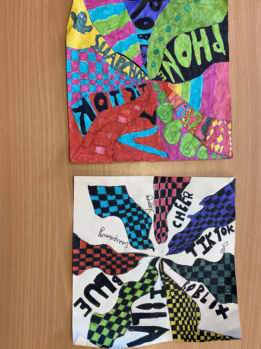mrsmcbride1's tweet image. We’ve been so busy in art I haven’t even gotten round to posting our photos!🙈😂 P7/6 have been working on personality swirls-take a look at these amazing creations! @mr_farrington @MrsAitkenAnto