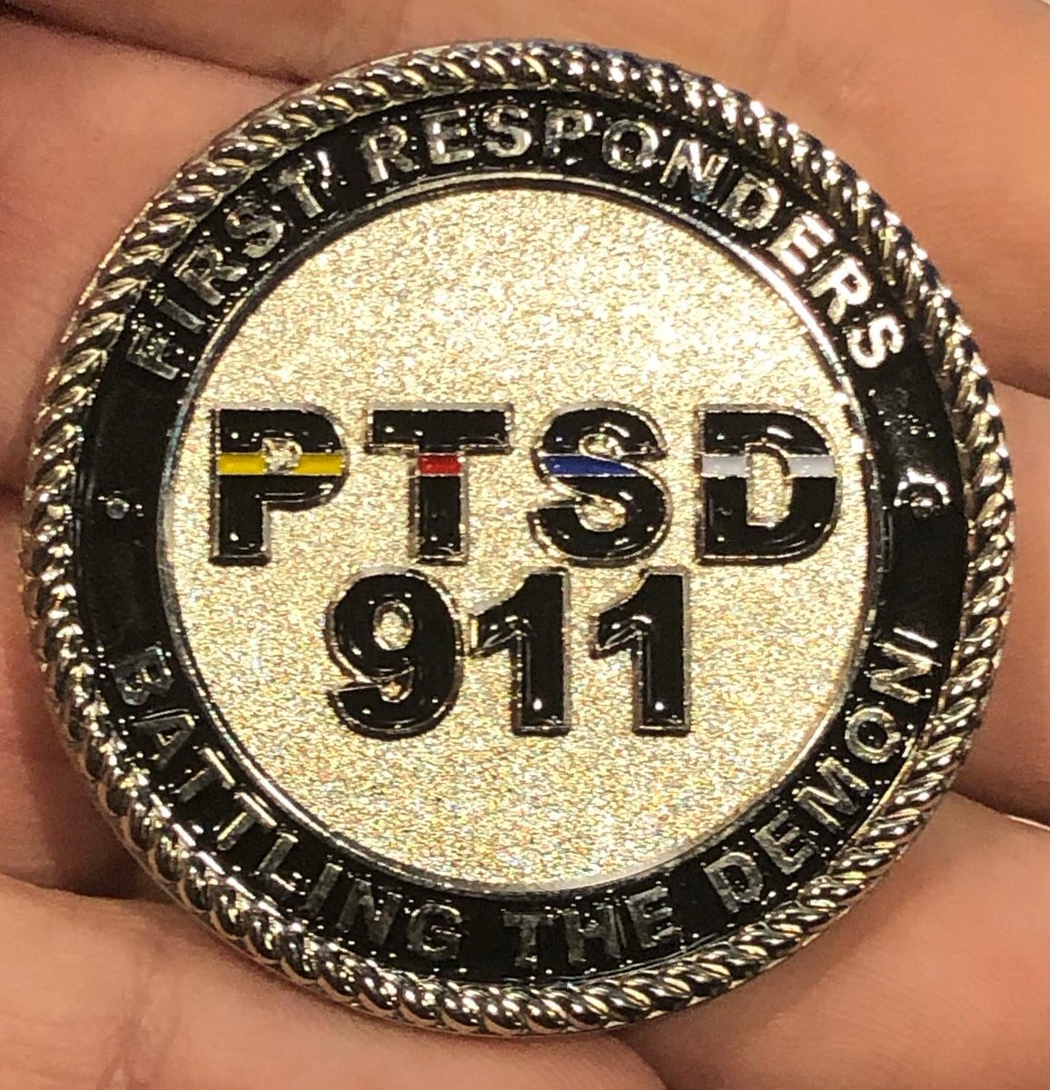 PTSD911Movie's tweet photo. Check out the awesome coins made by @5alarmlogistics in support of our film. #PTSD https://t.co/ZHNxXhGPK5