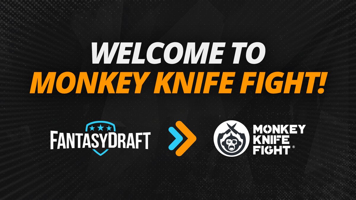 Huge news: <a href="/FantasyDraft/">Follow <a href="/mkf/">Monkey Knife Fight</a></a> has been acquired by @MKF! 

Check out what this means for you and how to get playing in the MKF'ing community.

🔗: page.fantasydraft.com/mkf/