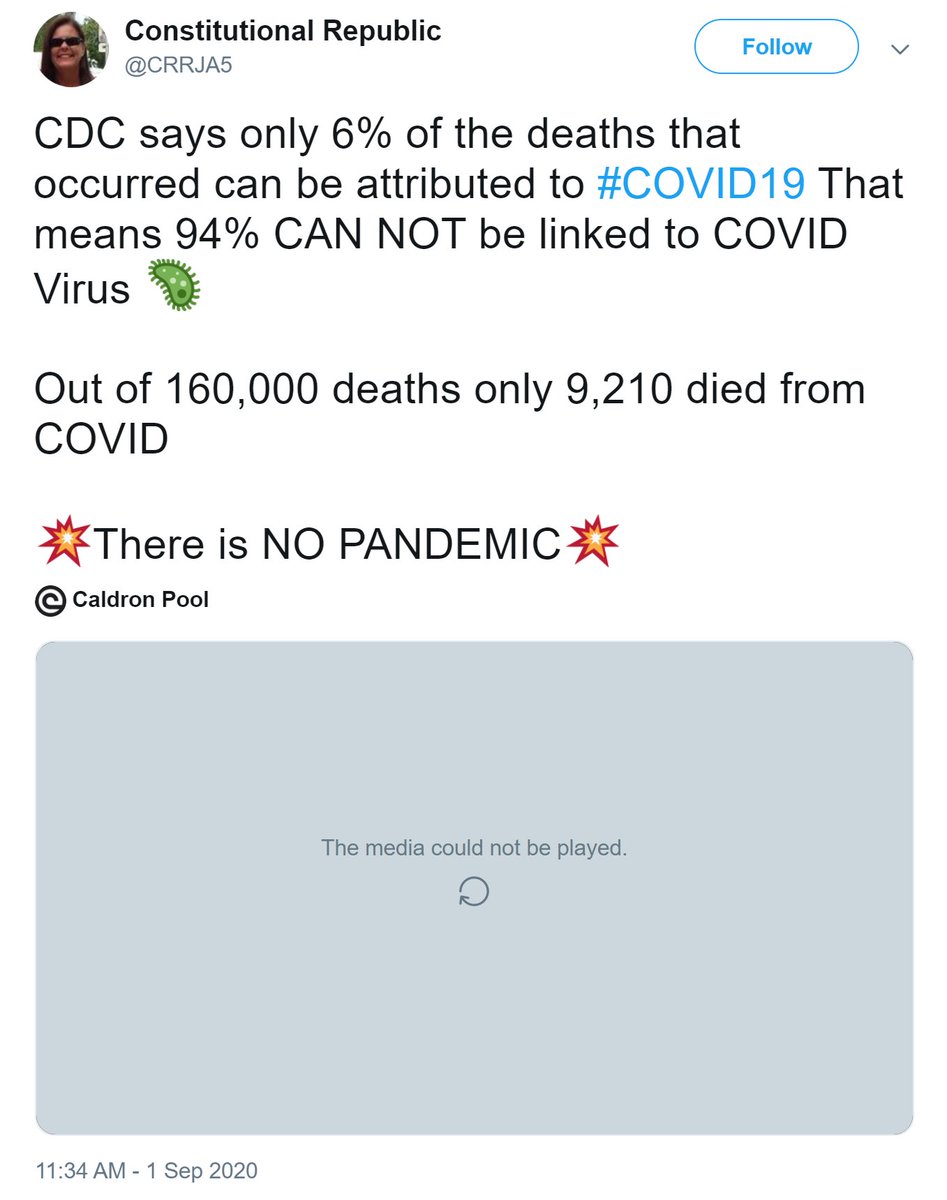 Twitter has removed these posts from large trumpy accounts.